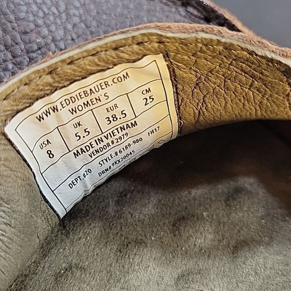 BRAND NEW EDDIE BOWER WOMEN"S ROUND TOE SLIP-ON LEATHER FLAT - Picture 14 of 14